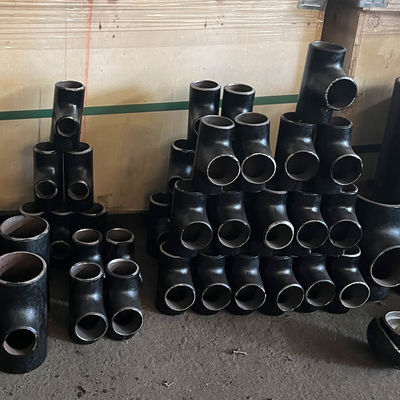 Connexion à filetage à coude en acier au carbone 90° 45° 180° Modèles de soudure à fesse certifiés ISO